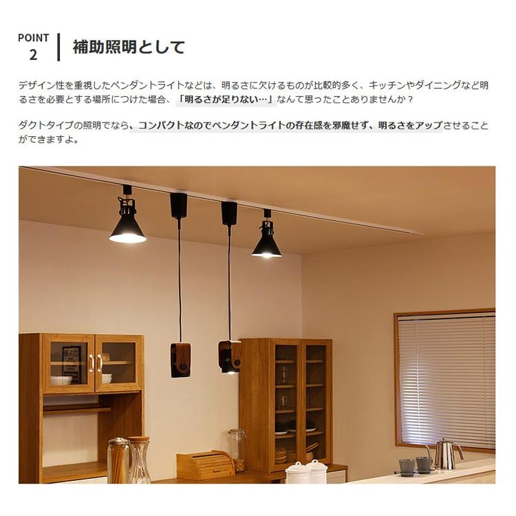 スポットライト 1灯 ダクトレール用 ダクトライト 照明器具 おしゃれ led 対応 北欧 リビング照明 キッチン ダイニング照明 照明 ホワイト アロンザダクト | ブランド登録なし | 04