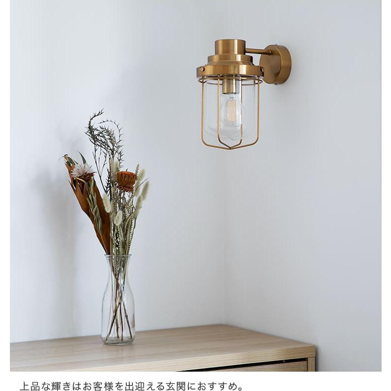 ブラケットライト led 対応 おしゃれ 照明器具 内玄関照明 階段 廊下 寝室 洗面所 洗面台 トイレ マリンライト ウォールライト 1灯 エヴァンス |  | 14