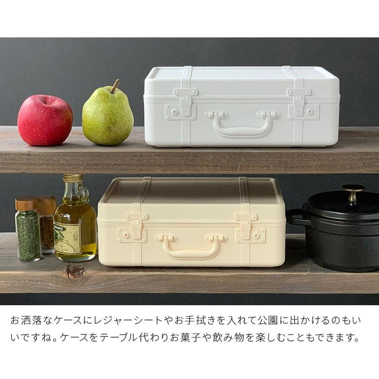 収納ボックス 収納 収納ケース トランク型 トランク リビング ダイニング 寝室 子供部屋 かわいい おしゃれ 北欧 シンプル トランクストーリー Sサイズ | ブランド登録なし | 12