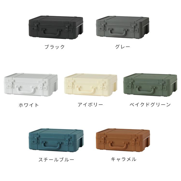 収納ボックス 収納 収納ケース トランク型 トランク リビング ダイニング 寝室 子供部屋 かわいい おしゃれ 北欧 シンプル トランクストーリー Sサイズ | ブランド登録なし | 01