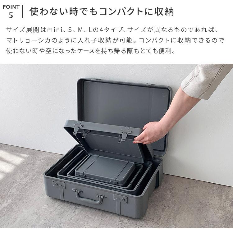 収納ボックス 収納 収納ケース トランク型 トランク リビング ダイニング 寝室 子供部屋 かわいい おしゃれ 北欧 シンプル トランクストーリー Sサイズ | ブランド登録なし | 07