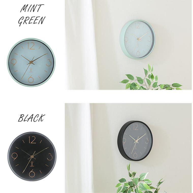 電波掛時計 アリオス 25cm アナログ スイープムーブメント 静か 静音 インテリア おしゃれ 北欧 プレゼント ギフト オシャレ 壁掛け電波時計 クリスマス | 不二貿易 | 05