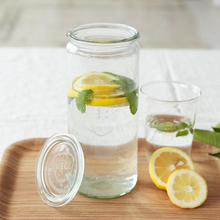 キャニスター WECK ウェック ストレート 1000ml 保存容器 ガラス パスタ ボトル ケース ストッカー 花瓶 フラワーベース おしゃれ ギフト プレゼント | WECK | 06