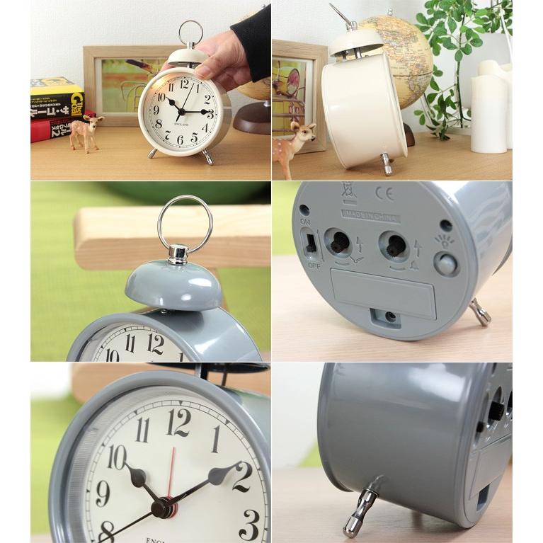 ユナイテッドベルクロック 置時計 目覚まし時計 ナチュラル レトロ クラシック シンプル インテリア 北欧 雑貨 定番 モダン おしゃれ |  | 01