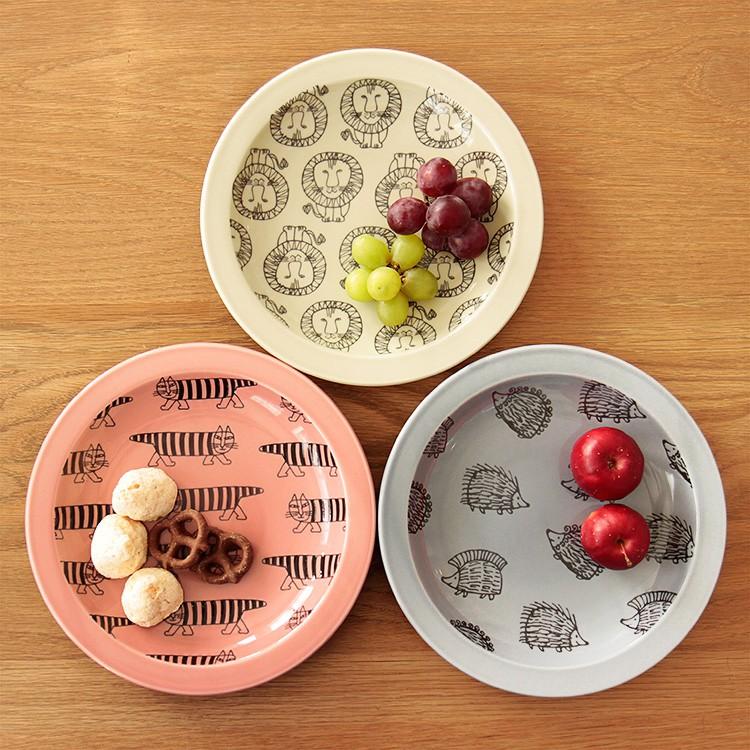 プレート 21cm 食器 お皿 キッチン 皿 雑貨 おしゃれ かわいい ねこ 猫 ネコ マイキー ライオン ハリネズミ はりねずみ 北欧  LisaLarson リサ ラーソン | Lisa Larson | 05