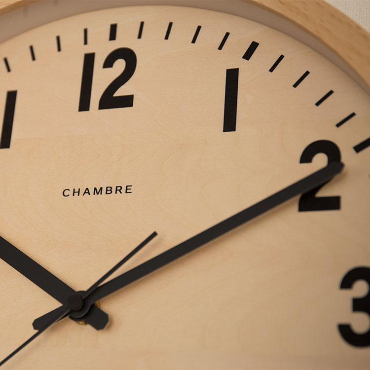 電波時計 掛け時計 壁掛け オシャレ シンプル おしゃれ 北欧 静か 音がしない ウォールクロック パブリッククロック インターゼロ クリスマス CHAMBRE CH-027 | ブランド登録なし | 06