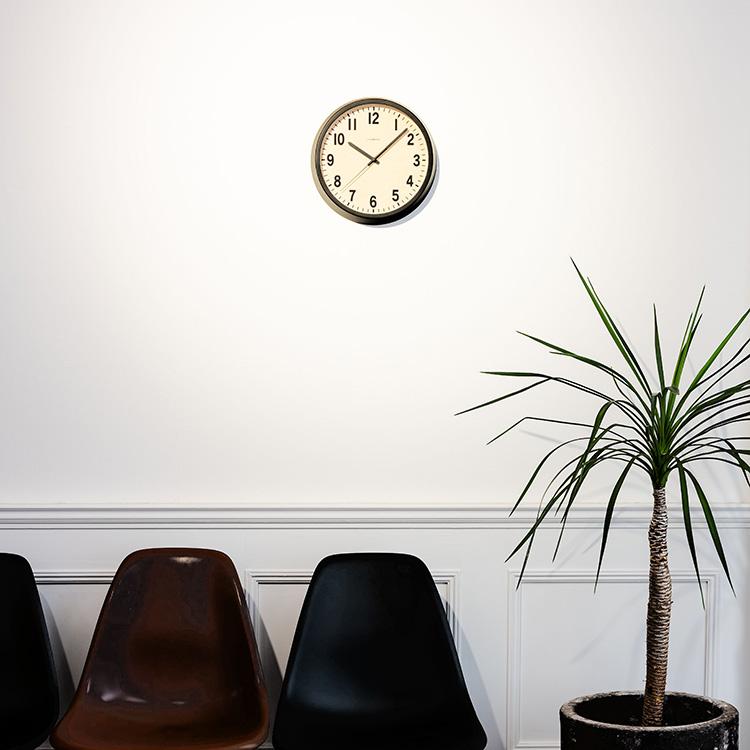 電波時計 掛け時計 壁掛け オシャレ シンプル おしゃれ 北欧 静か 音がしない ウォールクロック パブリッククロック インターゼロ クリスマス CHAMBRE CH-027 | ブランド登録なし | 08