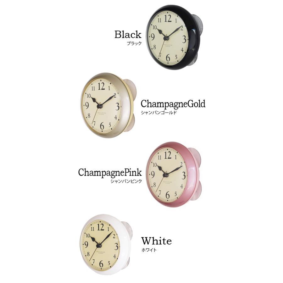 置き時計 バスクロック シャワークロック 置時計 防水 お風呂 シンプル かわいい 風呂場 ゴールド ピンク  ディシェル DECIEL shower clock クリスマス | ブランド登録なし | 01