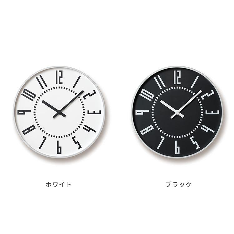 壁掛け時計 掛け時計 時計 ホワイト ブラック シンプル リビング 子供部屋 eki clock エキ クロック Lemnos レムノス TIL16-01 クリスマス オシャレ | ブランド登録なし | 01