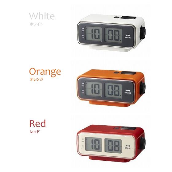 電波時計 LCDレトロアラームクロック S BCR003 イデア IDEA 置き時計 置時計 目覚まし時計 目ざまし時計 デジタル時計 おしゃれ クリスマス | ブランド登録なし | 01