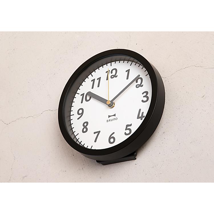 壁掛け時計 掛け時計 ブルーノ 電波2WAYジョイフルクロック 置き時計 両用 兼用 ナチュラル おしゃれ かわいい 小さめ アナログ 新築祝い プレゼント クリスマス | ブランド登録なし | 04