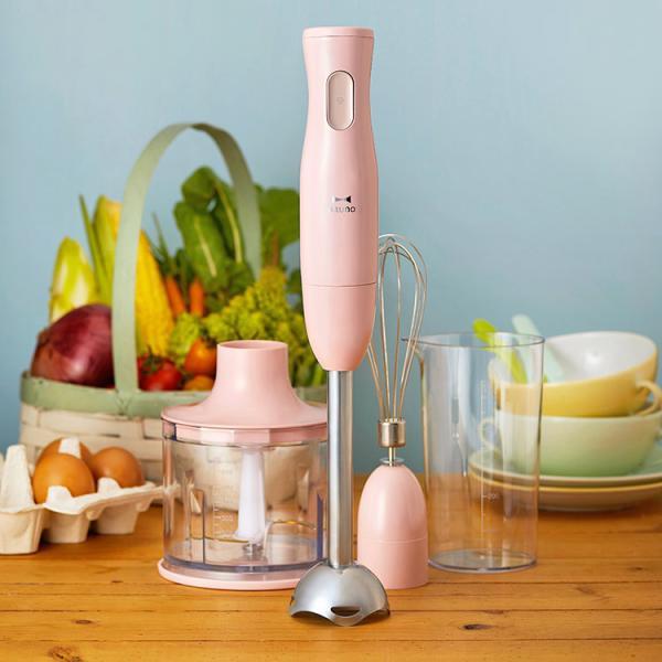 マルチスティックブレンダー 6種類のレシピリーフレット付き おしゃれ ギフト プレゼント BRUNO BOE034 ブルーノ  ハンディブレンダー 電動ミキサー | BRUNO