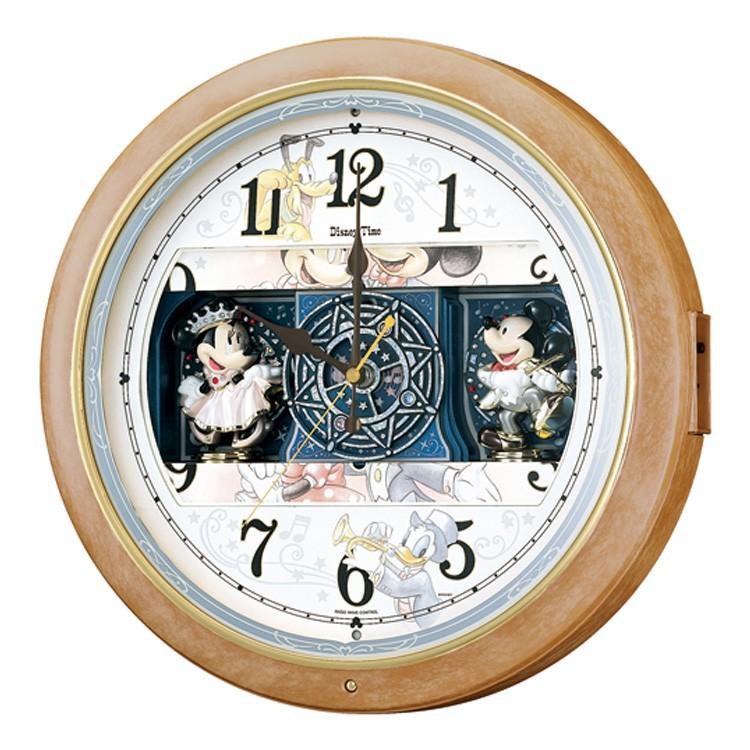 電波からくり時計 ミッキー＆フレンズ セイコー SEIKO FW561A 電波時計 壁掛け時計 インテリア カラフル おしゃれ |  | 01