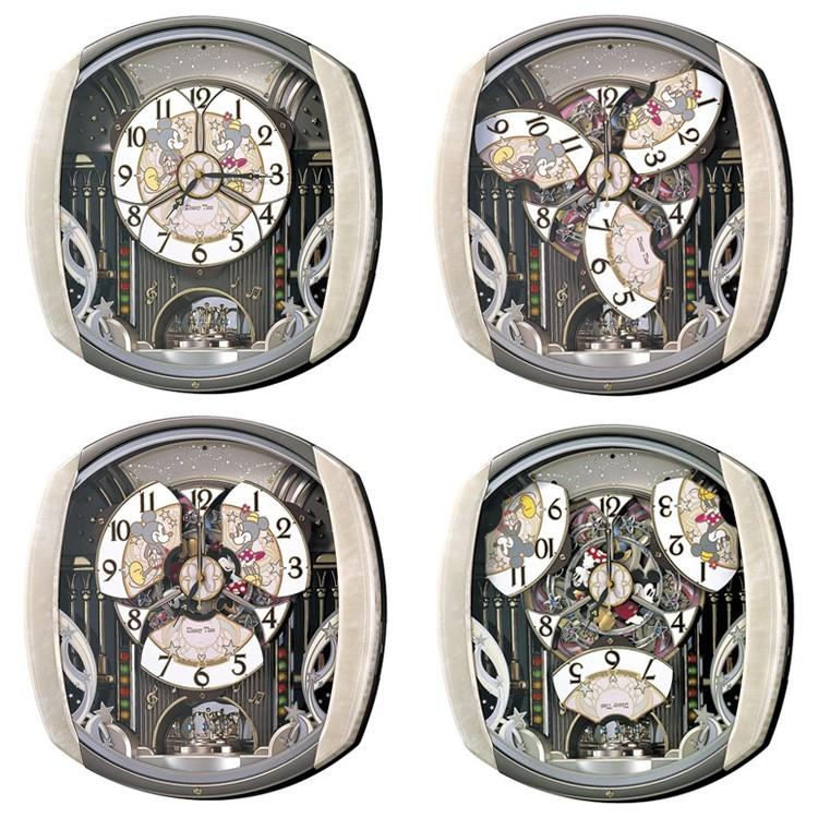 電波からくり時計 ミッキー＆フレンズ セイコー SEIKO FW563A 電波時計 壁掛け時計 インテリア カラフル おしゃれ |  | 01