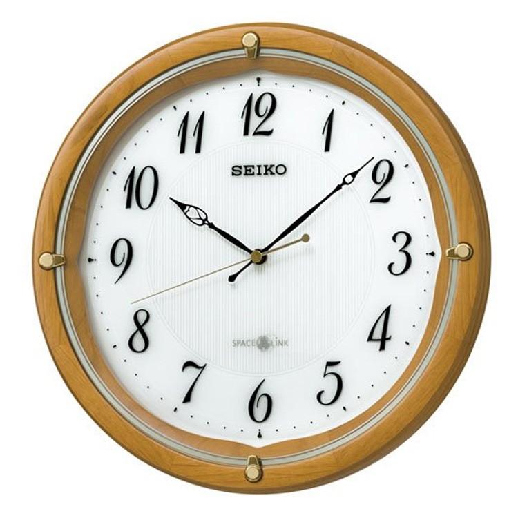 セイコー SEIKO スペースリンク GP211B 衛星電波時計 壁掛け時計 おしゃれ シンプル | 