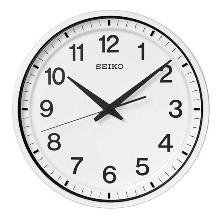 セイコー SEIKO GP214W 衛星電波時計 壁掛け時計 おしゃれ シンプル オフィス | 