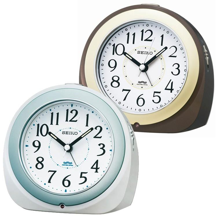 目覚まし時計 セイコー SEIKO KR331B KR331W 電波時計 置き時計 置時計 卓上 シンプル インテリア おしゃれ | 