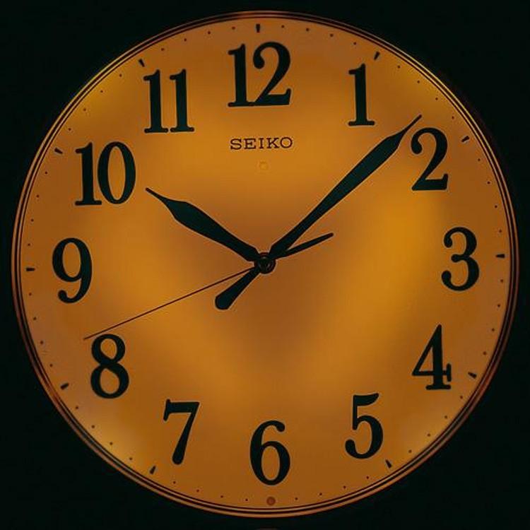 電波時計 セイコー SEIKO KX324B KX324S 壁掛け時計 おしゃれ シンプル 音がしない スイープ |  | 02