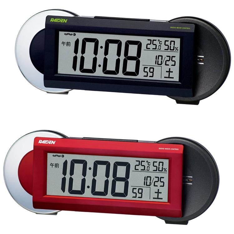 大音量 電波時計 目覚まし時計 セイコー SEIKO NR533K NR533R デジタル時計 置き時計 置時計 電子音 ベル音 おしゃれ | 