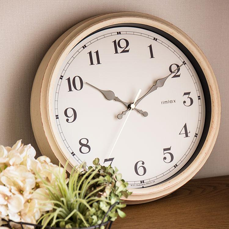 壁掛け時計 掛け時計 電波時計 雑貨 おしゃれ POP シンプル デザイン レトロ かわいい リビング 子供部屋 エアリアルレトロ Aerial Retro W-571 クリスマス | ブランド登録なし | 04