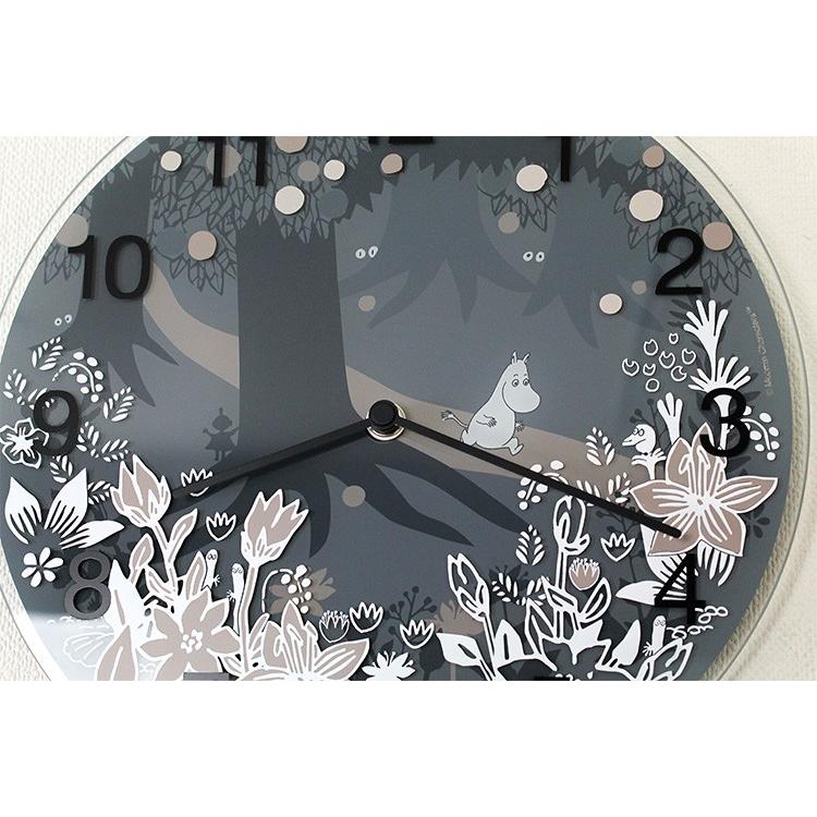掛け時計 ムーミン 壁掛け 北欧 おしゃれ かわいい シンプル リビング ダイニング 子供部屋 オシャレ 壁掛け時計 イン ザ フォレスト Moomin The Forest Cmtp 03 8 インテリア時計のクロックラック 通販 Yahoo ショッピング