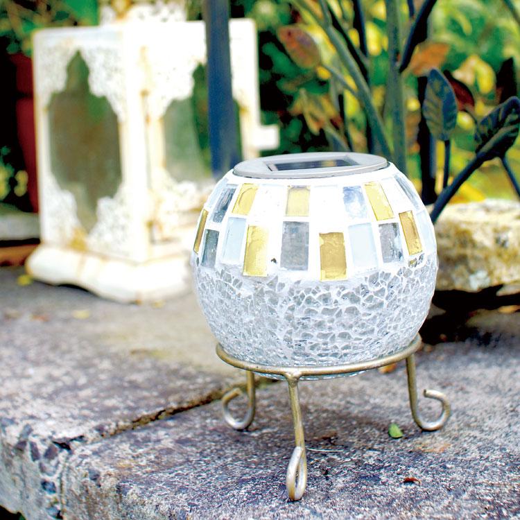 ガーデンライトKaleido カレード  ガーデンランプ モザイク ガラス 自動点灯 ガーデニング 庭 ソーラー充電 キャンプ プレゼント 屋外 照明 軒下 オシャレ |  | 07