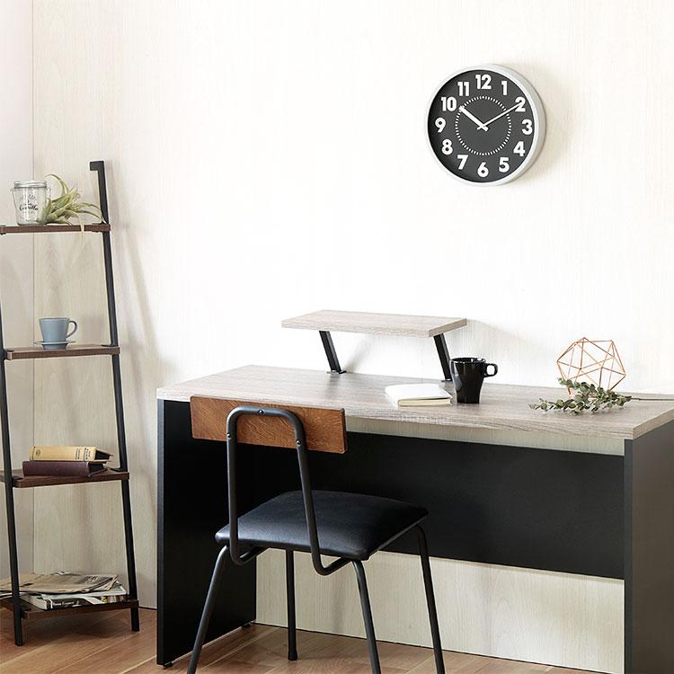 壁掛け時計 掛け時計 電波時計 アナログ 電波 ステップムーブメント 時計 モノトーン モノクロ おしゃれ かわいい 北欧 Boris ボリス プレゼント クリスマス | ブランド登録なし | 03