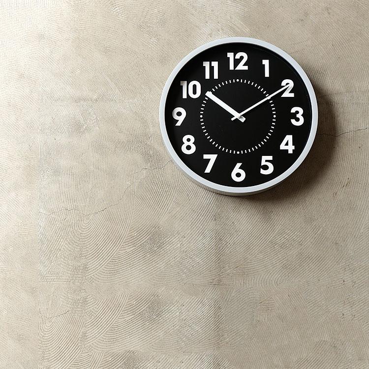 壁掛け時計 掛け時計 電波時計 アナログ 電波 ステップムーブメント 時計 モノトーン モノクロ おしゃれ かわいい 北欧 Boris ボリス プレゼント クリスマス | ブランド登録なし | 07