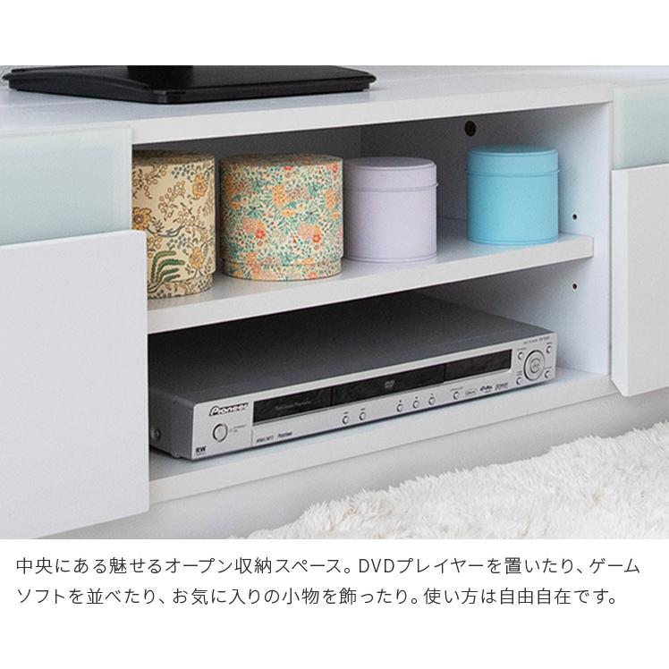 テレビ台 テレビボード ローボード おしゃれ 120 北欧 収納 棚 引き出し 木目調 キャスター ラック 40型 50型 TV TV台 リビング モダン シンプル オシャレ | ブランド登録なし | 17