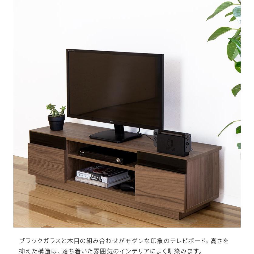 テレビ台 テレビボード ローボード おしゃれ 120 北欧 収納 棚 引き出し 木目調 キャスター ラック 40型 50型 TV TV台 リビング モダン シンプル オシャレ | ブランド登録なし | 18