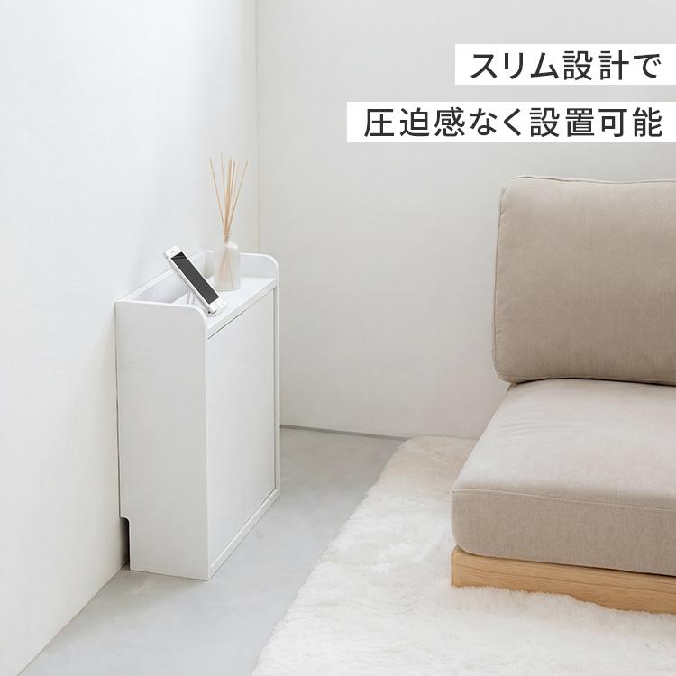 ルーター収納 壁付けタイプS コンパクト スリム 小型 小さめ 薄型 奥行き16cm 扉付き おしゃれ ケーブル収納 デスク下 ルーター モデム収納 ケーブルボックス | ブランド登録なし | 05