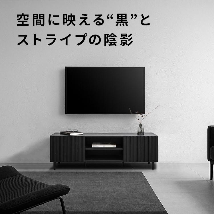 縦格子 テレビボード 幅120cm ターフェル テレビ台 テレビボード ローボード TV台 TVボード 収納 木目調 モダン ルーバー 一人暮らし おしゃれ カッコいい | ブランド登録なし | 01