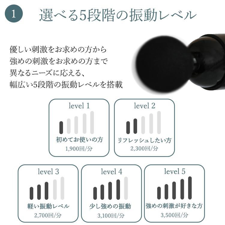 ハンディガン BEGOT 振動 肩もみ 健康器具 アタッチメント 強力 全身 背中 足 首 肩 腰 頭 ふくらはぎ 足首 足裏 ボディケア プレゼント クリスマス ギフト |  | 03