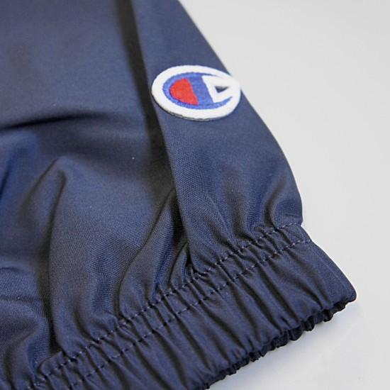 【メール便対応】CHAMPION チャンピオン 海外企画 PACKABLE JACKET パッカブル仕様アノラック ネイビー｜clomani｜04