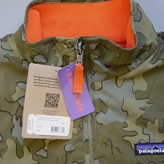 patagonia PATAGONIA REVERSIBLE SNAP-T GLISSADE PULLOVER patagonia PATAGONIA REVERSIBLE SNAP-T GLISSADE PULLOVER