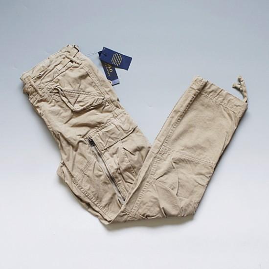 POLO Ralph Lauren ポロ・ラルフローレン デザインカーゴパンツ カーキ