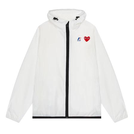 PLAY COMME des GARCONS プレイ コム デ ギャルソン x K-WAY FULL ZIP