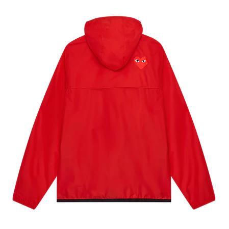 PLAY COMME des GARCONS プレイ コム デ ギャルソン x K-WAY FULL ZIP