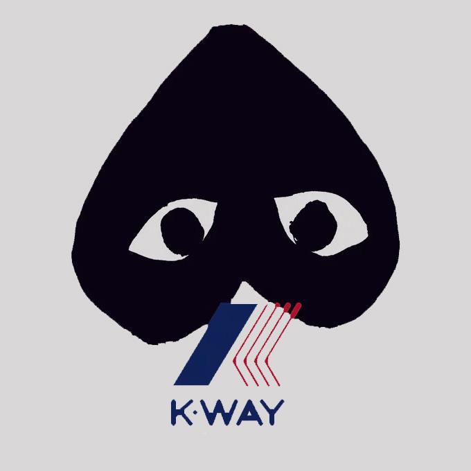 PLAY COMME des GARCONS プレイ コム デ ギャルソン x K-WAY X PLAY COMME des GARCONS プレイ コム デ ギャルソン x K-WAY X