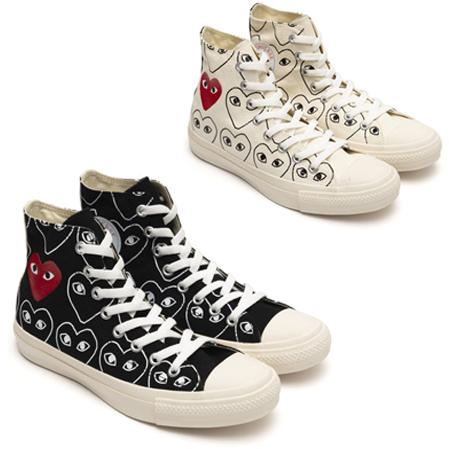 PLAY COMME des GARCONS プレイ コム デ ギャルソン×コンバース PLAY COMME des GARCONS プレイ コム デ ギャルソン×コンバース