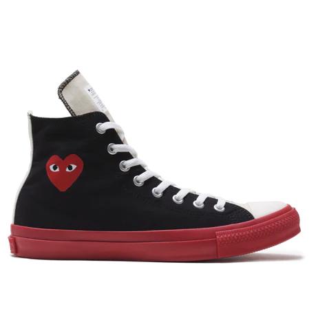 PLAY COMME des GARCONS プレイ コム デ ギャルソン×コンバース PLAY COMME des GARCONS プレイ コム デ ギャルソン×コンバース