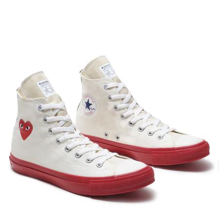 PLAY COMME des GARCONS プレイ コム デ ギャルソン×コンバース PLAY COMME des GARCONS プレイ コム デ ギャルソン×コンバース