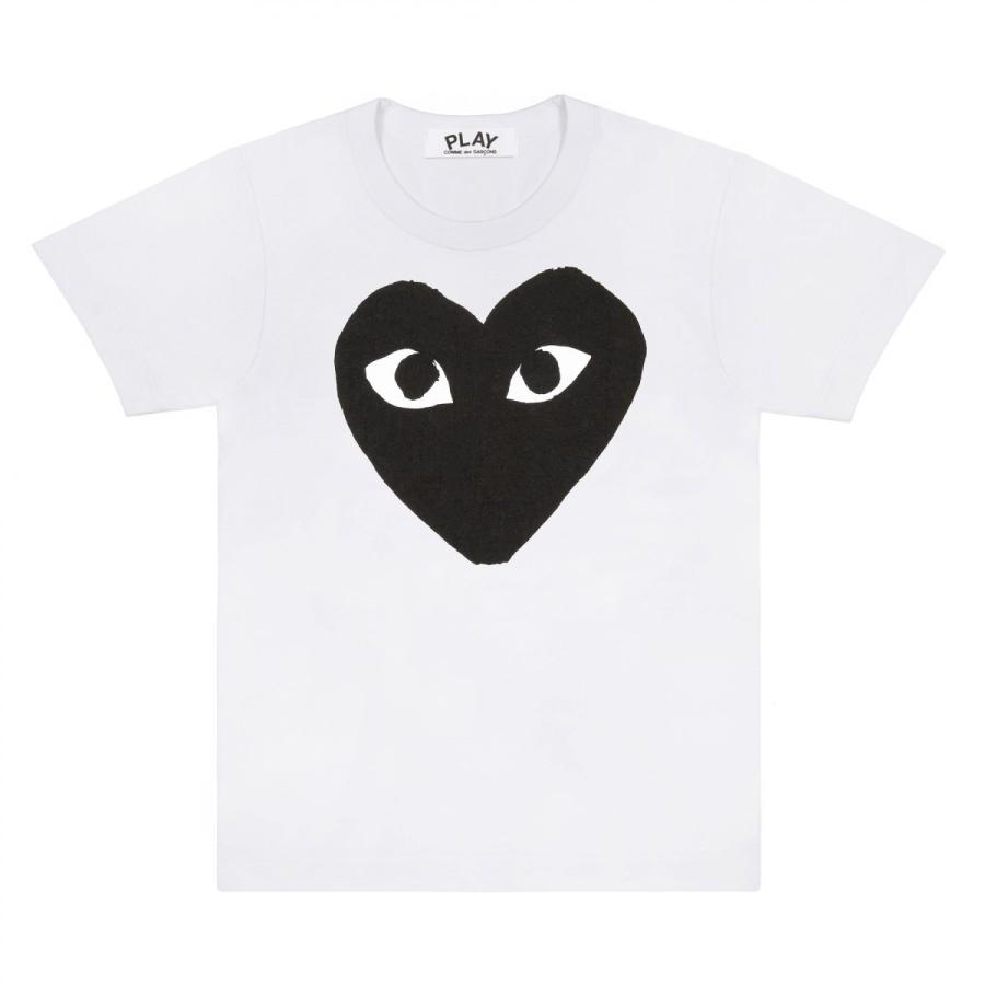 プレイ コム デ ギャルソン Tシャツ PLAY COMME des GARCONS　黒ビッグハート 白 : az-t070-051 :  CLOPLAGRO - 通販 - Yahoo!ショッピング