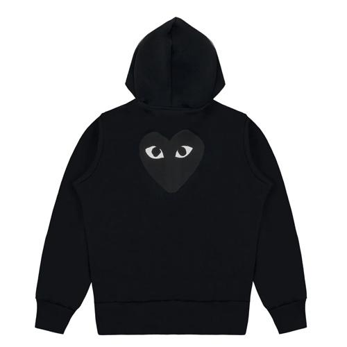PLAY COMME des GARCONS プレイ コム デ ギャルソン パーカー 黒 PLAY COMME des GARCONS プレイ コム デ ギャルソン パーカー 黒