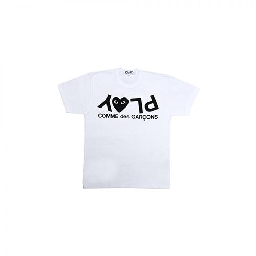 プレイ コム デ ギャルソン キッズ Play Comme Des Garcons Kids 逆ロゴtシャツ ホワイト Az T567 100 Cloplagro 通販 Yahoo ショッピング