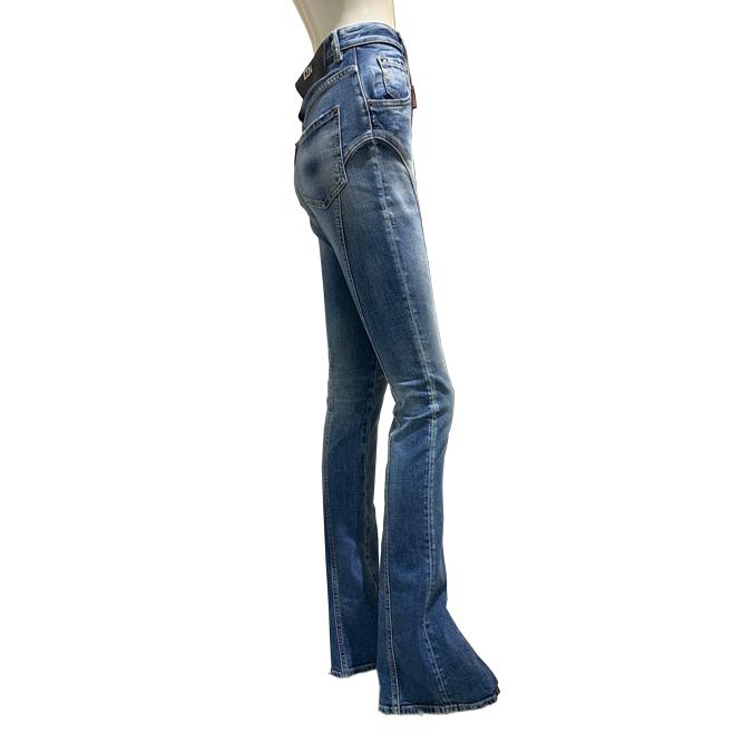 DSQUARED2 ディースクエアード デニム DSQUARED2 ICON TRUMPET JEAN 