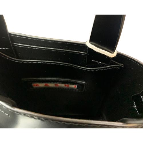 ブラック レザーMUSEOナノバッグ ブラック レザー MUSEO ナノバッグ | Marni