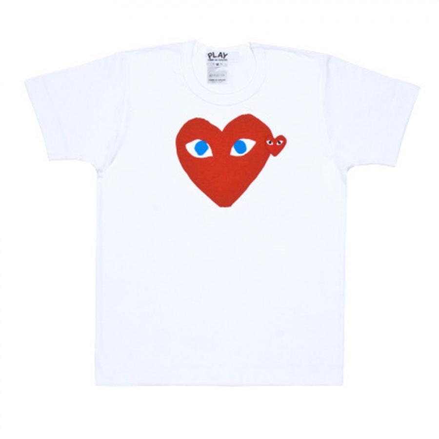 プレイ コム デ ギャルソン Tシャツ Play Comme Des Garcons 青目赤ハート 白 Play 8 Cloplagro 通販 Yahoo ショッピング