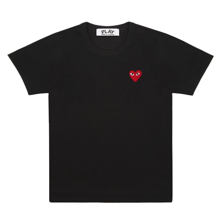 プレイ コム デ ギャルソン Tシャツ Play Comme Des Garcons 赤ハート 黒 Play Az T108 051 1 Cloplagro 通販 Yahoo ショッピング