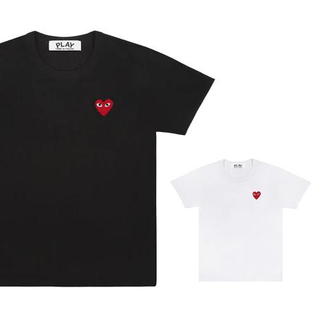 PLAY COMME des GARCONS プレイ コム デ ギャルソン Tシャツ 赤 PLAY COMME des GARCONS プレイ コム デ ギャルソン Tシャツ 赤